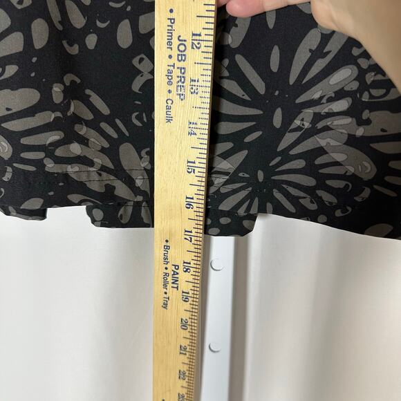 RipSkirt Hawaii Adjustable Wrap Skirt Length 1 Black Floral Sz L‎ Beach Resort - Picture 9 of 9